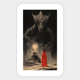 PERISH - DARK FANTASY ART STYLE Sticker